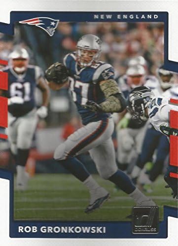 2017 Donruss 25 Rob Gronkowski New England Patriots Football Kártya