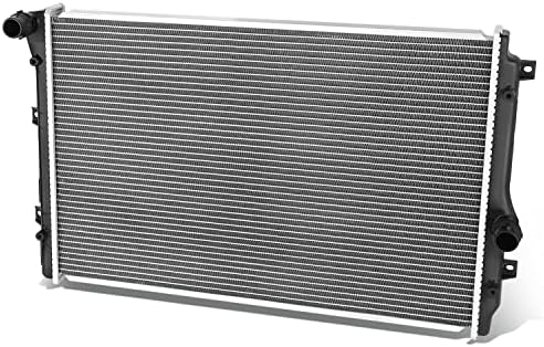 DPI 13466 Gyári Stílus 1-Sor Hűtő Radiátor Kompatibilis VW Passat 2,0 L TDI A/MT 2012-2014, Alumínium Mag