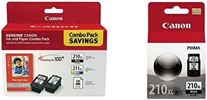 Canon 2973B004 PG-210 XL, valamint a CL-211 XL Tinta, Fényes fotópapír, Combo Pack, Kompatibilis MP495,MP280,MP490,MP480,MP270,MP240,