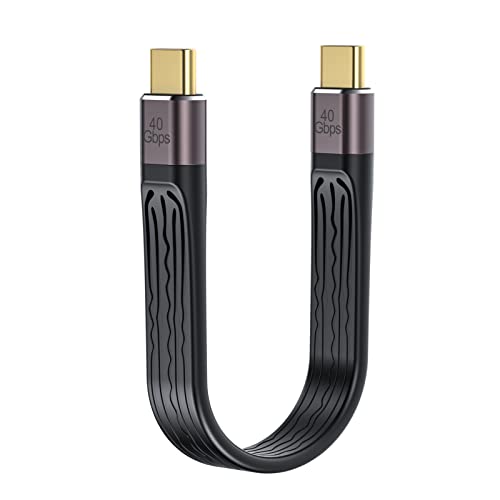 SROMGEE 4 USB Kábel, USBC, hogy USBC Kábel Férfi Kompatibilis USB 3.1 USB 3.2 Gen2 Támogatás 8K Videó, 100W Teljesítmény, 40Gbps az