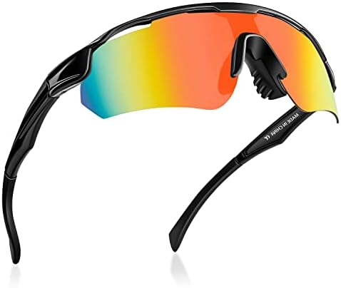 RBRMOS Sport Polarizált Napszemüveg a Férfiak a Nők Baseball Futó Horgászat Kerékpározás, Golf Vezetés napszemüvegek