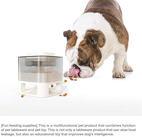 Kutya IQ Puzzle Élelmiszer-Adagoló,Élelmiszer Feeder Élelmiszer-Állomás Kutyák,Interaktív kutyaeledel despensing,Szórakoztató