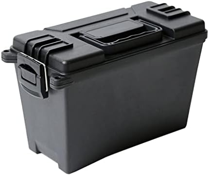TJLSS Esetben Tool Box Biztonsági Eszköz Doboz Hardver Eszköz Műanyag Tároló Szerszámos Kerti Bőrönd Autó Bizonyíték Doboz (Szín : Fekete,