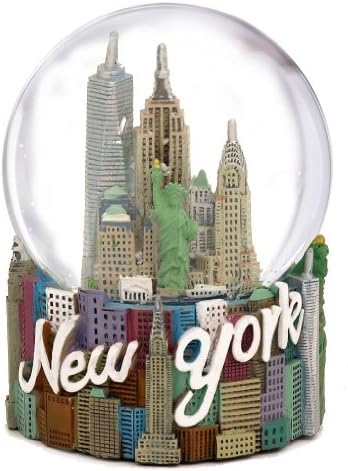Zizo New York Hógömb (4.5 cm Magas), NYC hógömböket Gyűjtemény