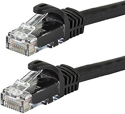 Monoprice Flexboot Cat6 Ethernet Patch Kábel - Hálózat, Internet, Kábel - RJ45, Rekedt, 550Mhz, UTP, Tiszta, Csupasz Réz Drót, 24AWG, 5ft,