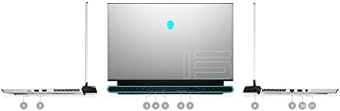 Dell Alienware m15 R3 Laptop (2020) | 15.6 FHD | Core i7-256 gb-os SSD - 16GB RAM - RTX 2060 | 6 Mag @ 5 GHz - 10 Gen CPU