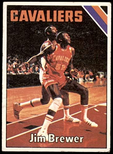 1975 Topps 46 Jim Brewer Cleveland Cavaliers (Kosárlabda Kártya) GD+ Cavaliers Minnesota