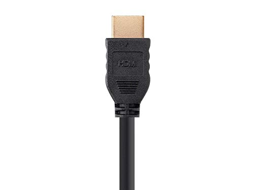 Monoprice HDMI Kábel - 50 Láb - Fekete (3 Csomag) Nem Logó, Nagy Sebességű, a 4K@24Hz, 10.2 Gbps, 24AWG, CL2, Kompatibilis UHD TV-vel,