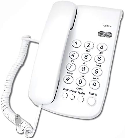 HePesTer, Vezetékes Telefon, Vezetékes telefon a Újratárcsázás & Némítás Funkció, Otthoni Irodai asztali Telefon, az Üzleti/Hotel-Ház