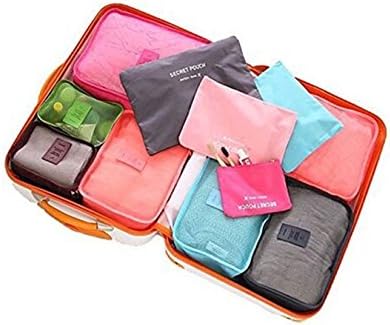 Mossio 7 Set Csomagolás Kockák Cipő-Táska - Tömörítés Utazási Csomagokat Szervező