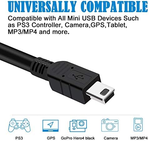 BestCH USB hálózati Kábel Sony Playstation 3 PS3 SIXAXIS Controller Töltő TÁPEGYSÉG