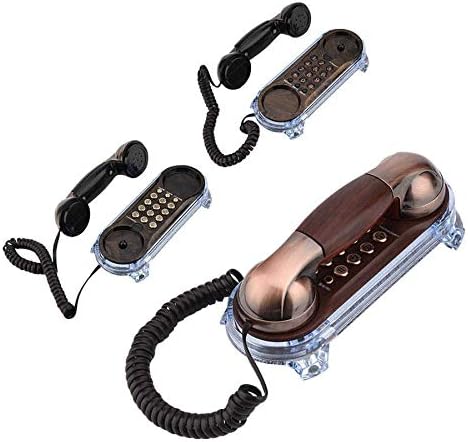 Telefon Retro Vezetékes 2 az 1-ben Vezetékes Asztali Telefon, Fali Telefon a Smart Home Hotel Ergonomikus Design lakberendezési