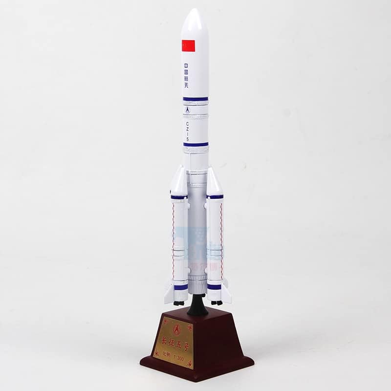NATEFEMIN Alufelni+ABS Műanyag Hosszú Március 5 Rakéta Modell 1:300 Modell Szimulációs Harcos Tudományos Kiállítás Modell Kijelző