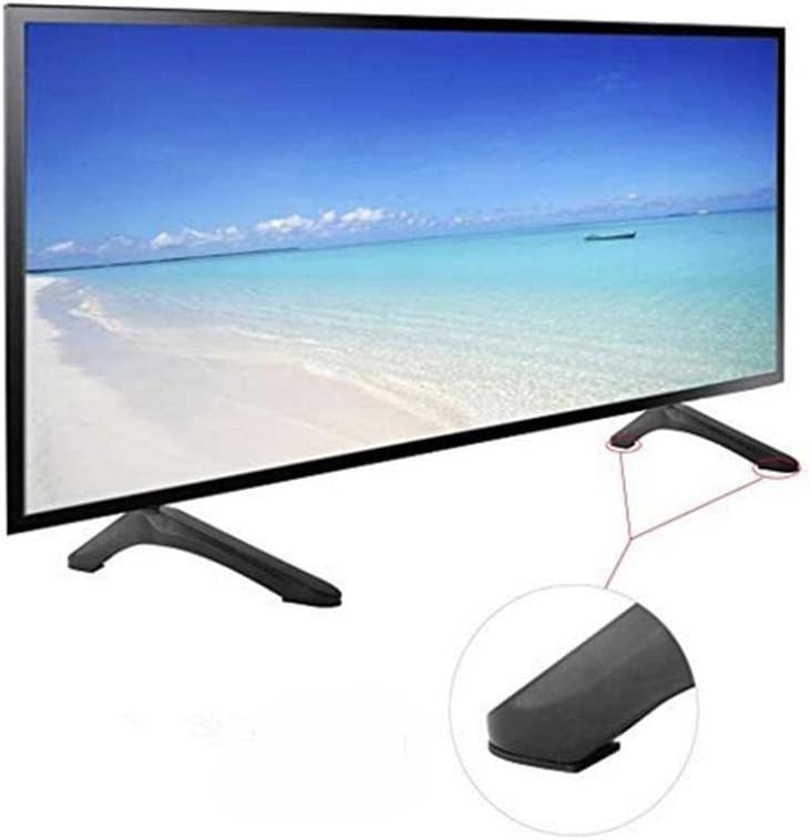 FEER 2db Univerzális TV-Állvány Alap Mount a 32-65 Inch LCD TV-Fekete Tv Konzol Asztal