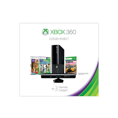 Xbox 360 E 250GB Kinect Ünnep Érték Csomag