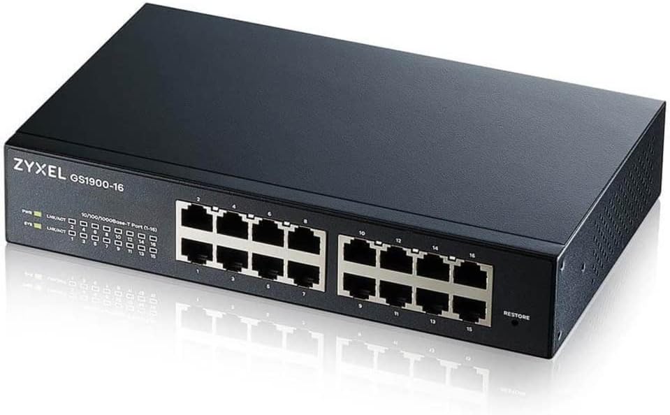 Zyxel 48-Port Gigabit Ethernet Smart Managed Switch 4 10G SFP+ Slot, valamint Hibrid Felhő mód [XGS1930-52]