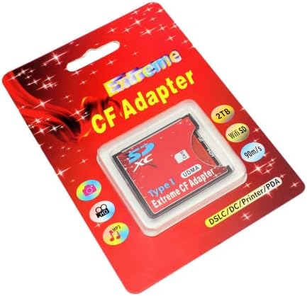 Sonilco SD CF Compact Flash Memóriakártya-Olvasó, - Adapter Típus