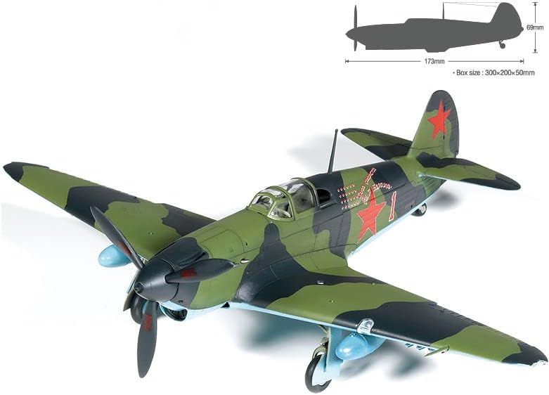Akadémia Hobbi Műanyag modelleket Skála 1/48 Jakovlev Jak-1 Sztálingrádi Csata