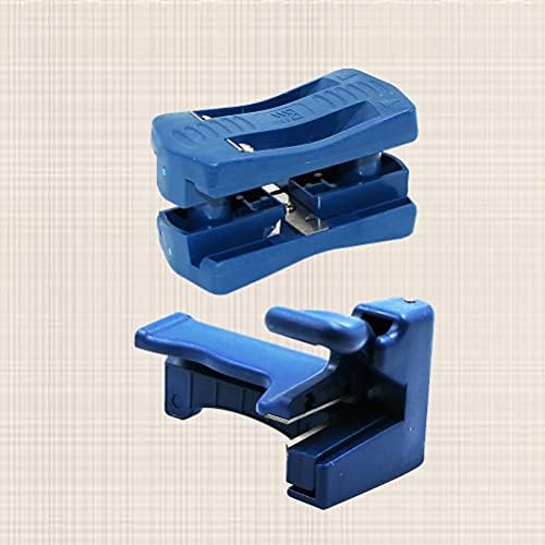 Abaodam PVC Útmutató Famegmunkáló PVC Trimmer Fa Zenekar Vágó Eszköz Testület Tömítő Eszköz (Kék mintás Eszköz Flush Szerszám Készlet)