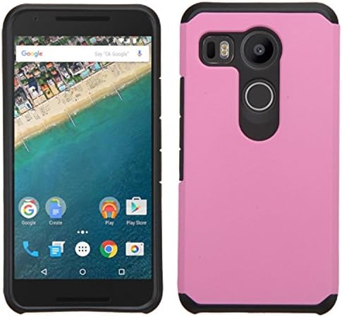 Asmyna mobiltelefon tok LG H790 (Nexus 5X) - Kiskereskedelmi Csomagolás - Zöld/Rózsaszín/Teal