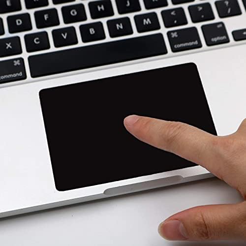 (2 Db) Ecomaholics Prémium Trackpad Védő Thomson WWN15i5-4BK256 15.6 hüvelykes Laptop, Fekete Touch pad Fedezze Anti Karcolás Anti Fingerprint