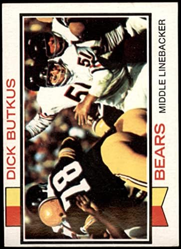 1973 Topps 300 Dick Butkus Chicago Bears (Foci Kártya) VG/EX Medvék Illinois