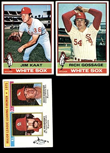 1976 Topps Chicago White Sox Csapat készen áll a Chicago White Sox (Set) VG/EX+ White Sox