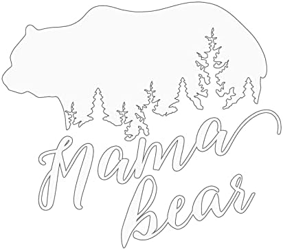 Mama Medve Vízálló Vinyl Matrica Autó Matrica a Nők