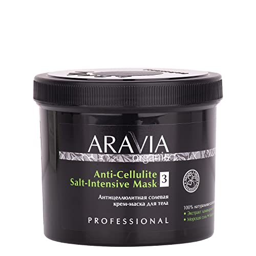 ARAVIA Anti-cellulit só krém-maszk, Só-Intenzív Maszk, 550 ml