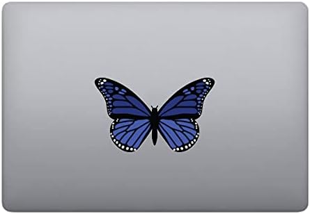 Bögre tej Minták Gyönyörű Kék Monarch Butterfly 12 inch Színes Vinyl Matrica