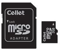 Cellet 2 gb-os MicroSD-a Motorola Atrix HD Okostelefon egyéni flash memória, nagy sebességű átvitel, plug and play, a Teljes Méretű SD