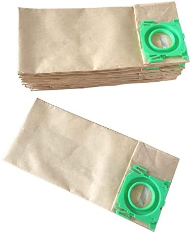 JIKKS 20Pack 3-Rétegű Papír porzsákok Kompatibilis Alkalmas BORK V701 V702 V705 290mm Hosszú (Méret : 1)