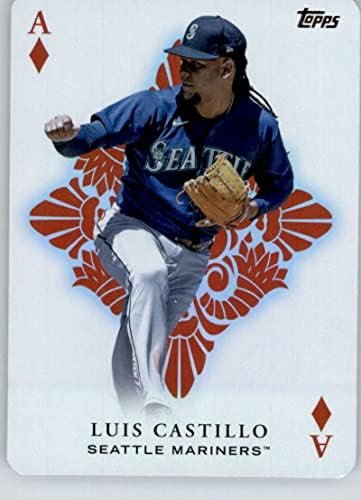 2023 Topps az Összes Ász AA-23 Luis Castillo NM-MT Seattle Mariners Baseball Trading Card MLB