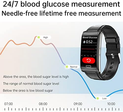 MORESEC Smartwatch (Válasz/tárcsázás, Hívás), 1.47 hüvelyk Smartwatch Android iOS Telefonok, pulzusszám, a Vér Oxigén Pontos Megfigyelés,