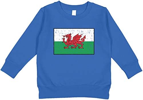 Amdesco Wales Zászló Walesi Kisgyermek Pulóver