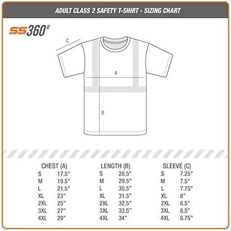 SafetyShirtz SS360 Lopakodó Amerikai Finomság Póló - Fekete - Fokozott Láthatóság