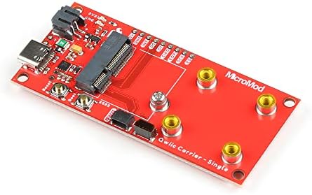 SparkFun MicroMod Qwiic Pro Kit MicroMod Qwiic Hordozó Tábla - Egyetlen MicroMod SAMD51 Processzor, 0.8 Méter Reverzibilis USB A-USB C Kábel,