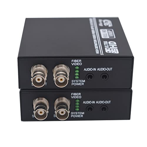 3G-SDI RS422 Tally Át a Hangot Optikai Konverterek,Műsor HD-SDI Videó Rost Singlemode 20 km-re(12.4 mérföld),2 SFP készülék Tartalmazza.