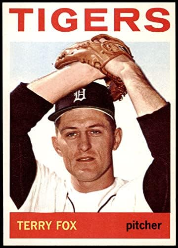 1964 Topps 387 Terry Fox Detroit Tigers (Baseball Kártya) NM/MT Tigrisek