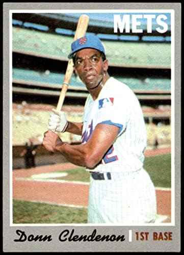 1970 Topps 280 Donn Clendenon New York Mets (Baseball Kártya) EX/MT+ Mets