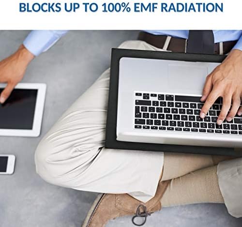EMF Laptop Pad Védelem, NEWBEAU Sugárzás Számítógép Pad Blokkoló , Hő Árnyékolás Laptop Pad Megvédeni A szervezetet a EMF, Sugárzás,