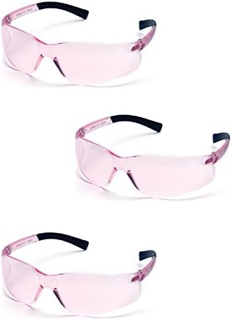 Pyramex Mini Ztek Biztonsági Szemüveg Mini, Rózsaszín S2517SN (3 Pár)