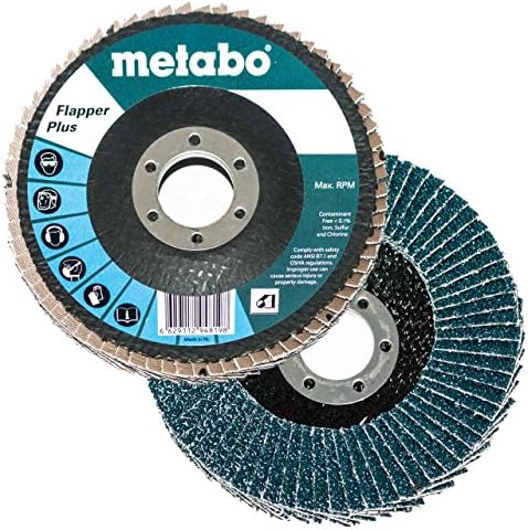 Metabo 629423000 6 x 7/8 Fiatalos Plusz Csiszolóanyagok Fedél Lemez 60 Finomság, 10 pack