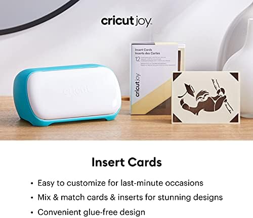 Cricut Öröm a Beszúrás Lapot Állítsa be a Semleges, illetve Macarons Közepes Pont Zselés Toll Bundle - DIY Kártya Tervezés Projektek Nyaralás,